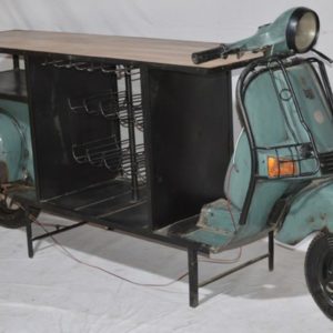 Iron INDUSTRIAL bajaj scooter Bar Counter #RD-BR 104